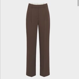 Aritzia Effortless Pant - Crepette size 6 color brown